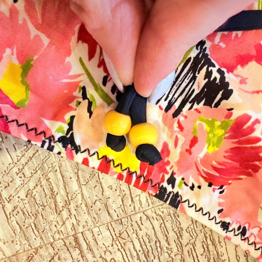 Stella McCartney Pink Floral One Piece Swimsuit NWT - Picture 8 of 16